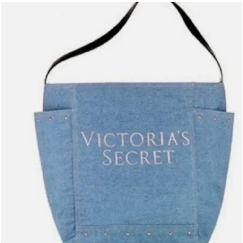 Victoria's Secret Denim Blue Tote